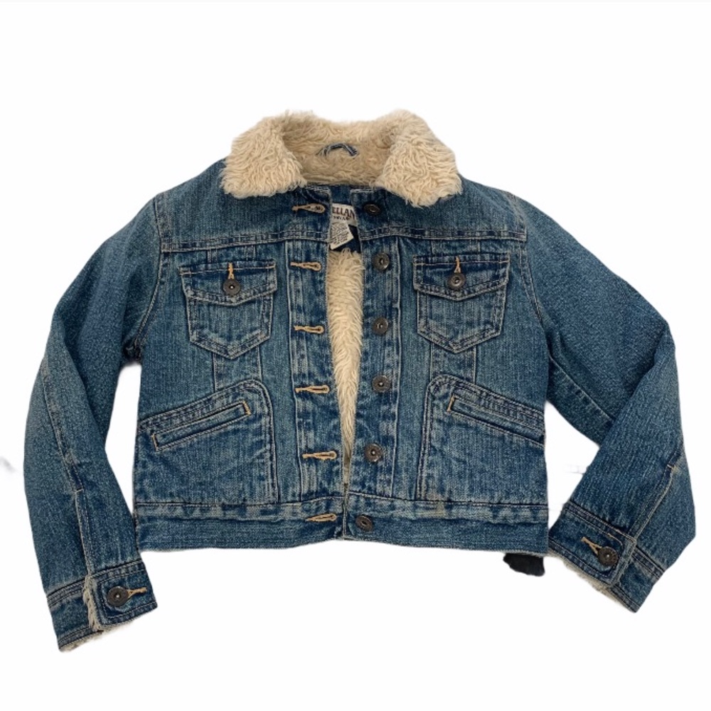 Magellan Sportswear Jean Jacket Faux Fur Lined